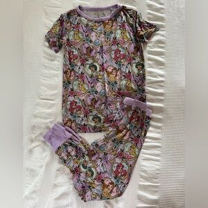 Disney Princess Pattern Bamboo Pajamas